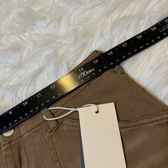 Flamingals brown stretchy denim jeans size M FG10-28 - Picture 4 of 6